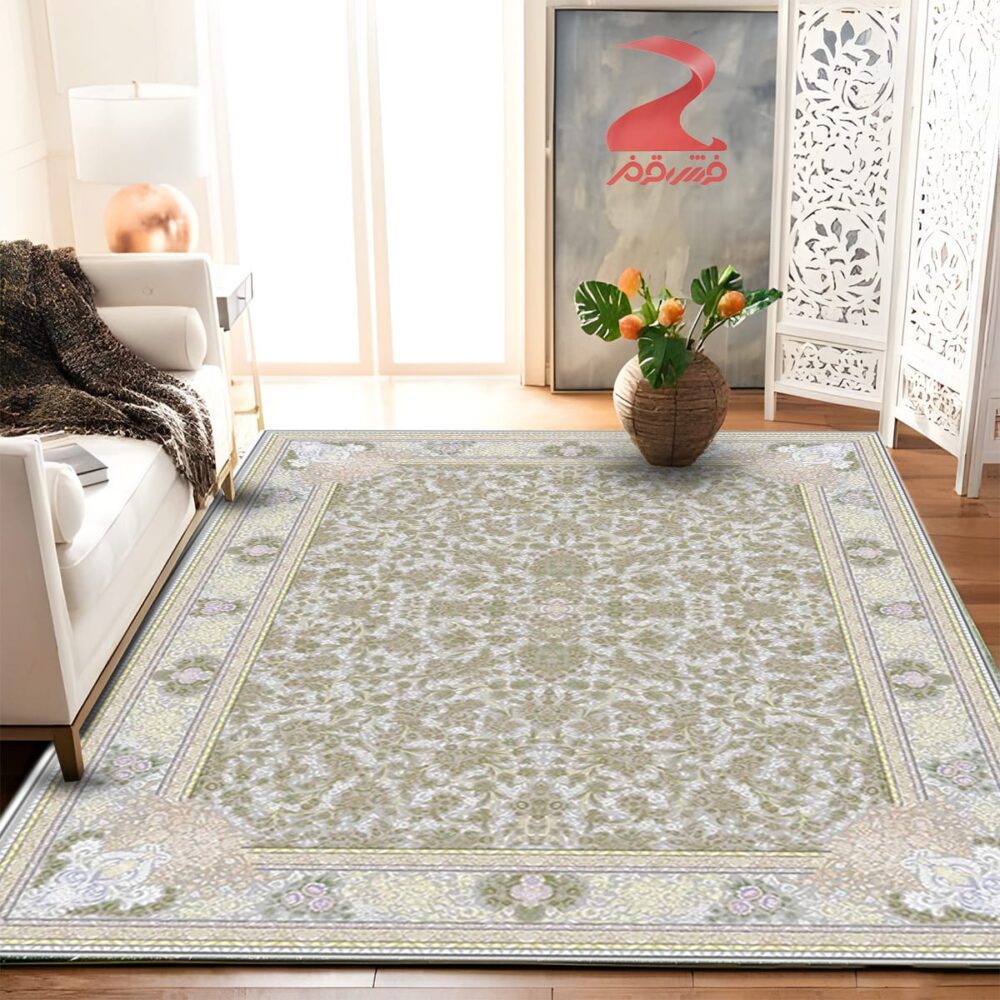 فرش ماشینی عروس 1200 شانه کد 141