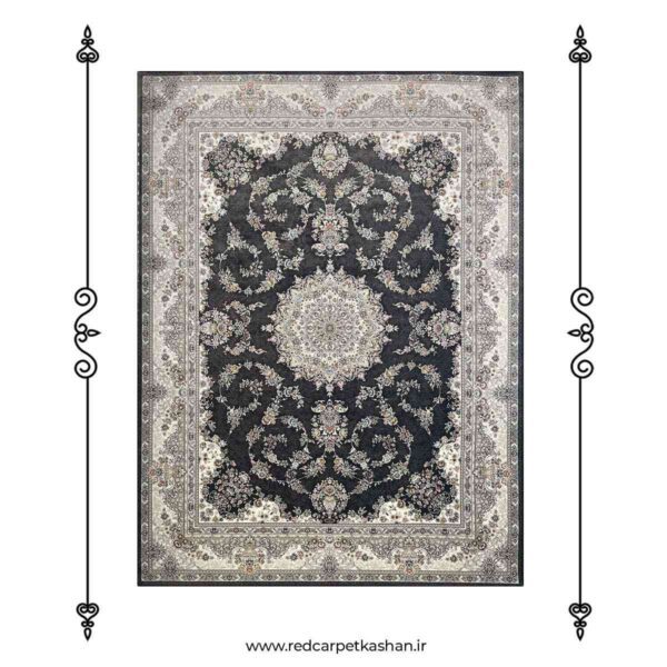 خرید فرش 700 شانه حاشیه طلاکوب کد 7015 - Image 2