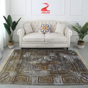 فرش ماشینی ۷۰۰ شانه طرح دلوین کد ۷۰۲۴ 4