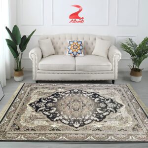 فرش ماشینی ۷۰۰ شانه طرح ندا کد ۷۰۴۷ 4