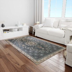 فرش ماشینی 700 شانه طرح لوتوس کد 797