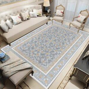 فرش ماشینی ۷۰۰ شانه طرح فروزان رنگ نقره ای کد ۷۱۹۰ 3